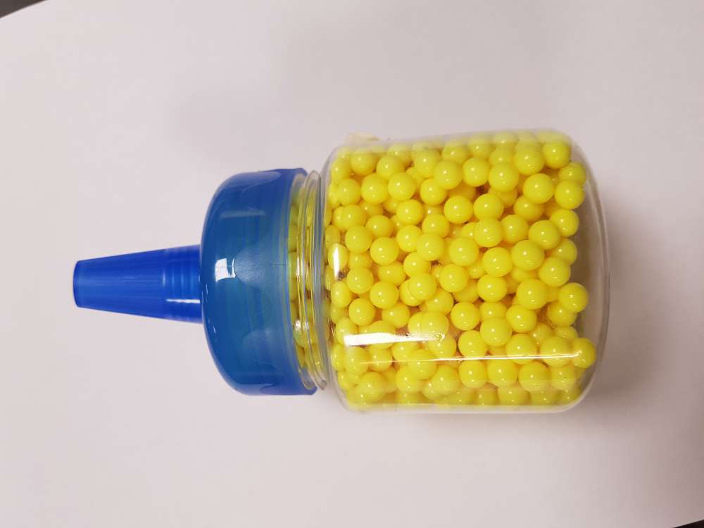 plastic yellow bbs OUT OF STOCK