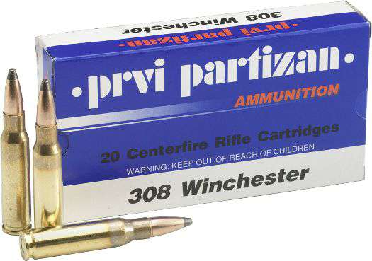 PPU .308 Winchester 150GR SP X20 OUT OF STOCK