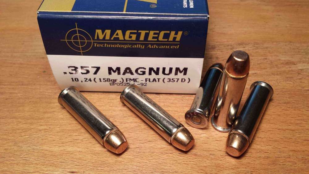 Magtech .357 magnum FMJ-Flat. 158gr.  - OUT OF STOCK