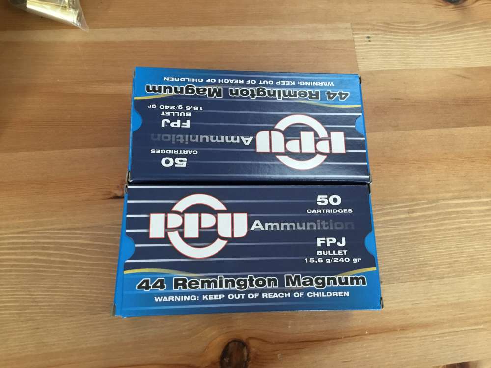 PPU .44 Remington Mag 240gr FPJ OUT OF STOCK