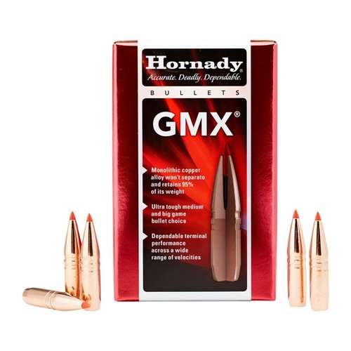 hornady 6.5mm  140gr GMX OUT OF STOCK