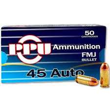PPU .45 Auto FMJ 230gr x50 - OUT OF STOCK