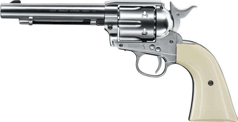 Colt SAA Peacemaker .45 BB Nickel