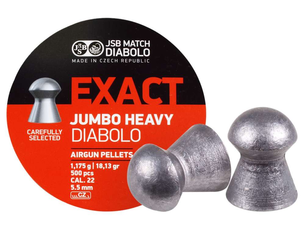 JSB Exact Jumbo Heavy Diablo .22 x500