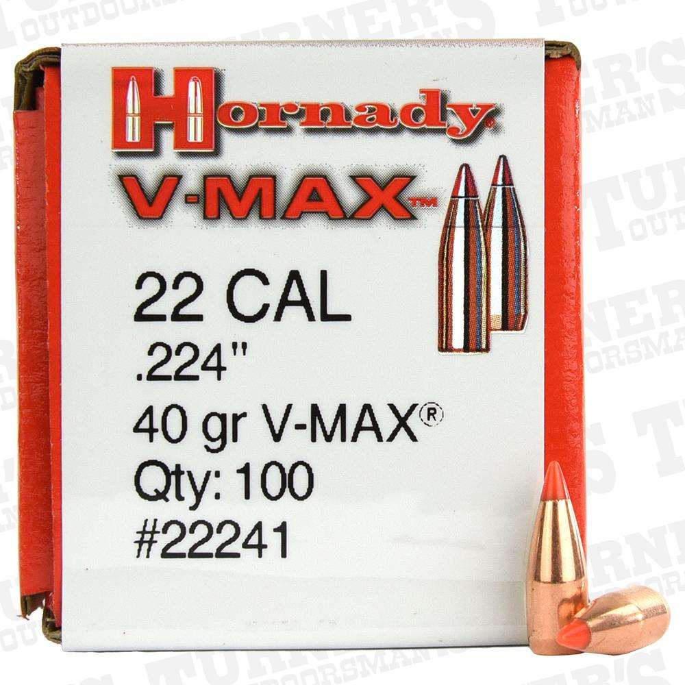 Hornady .22 40gr V-MAX x100  OUT OF STOCK