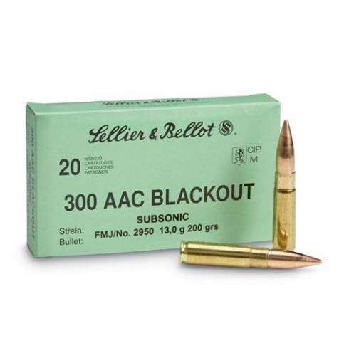 SB 300 AAC Blackout 200gr subsonic x20  - OUT OF STOCK