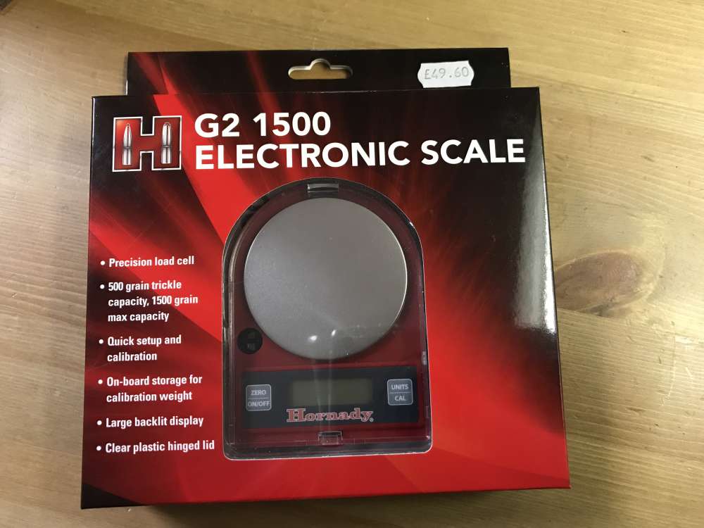 Hornady G2 1500 electronic scales 