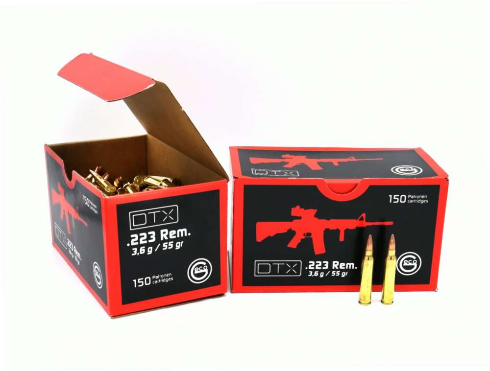 Geco .223 DTX FMJ 55gr x150  - OUT OF STOCK.