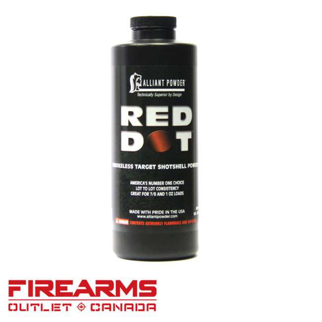 Alliant Red Dot 1lb OUT OF STOCK 