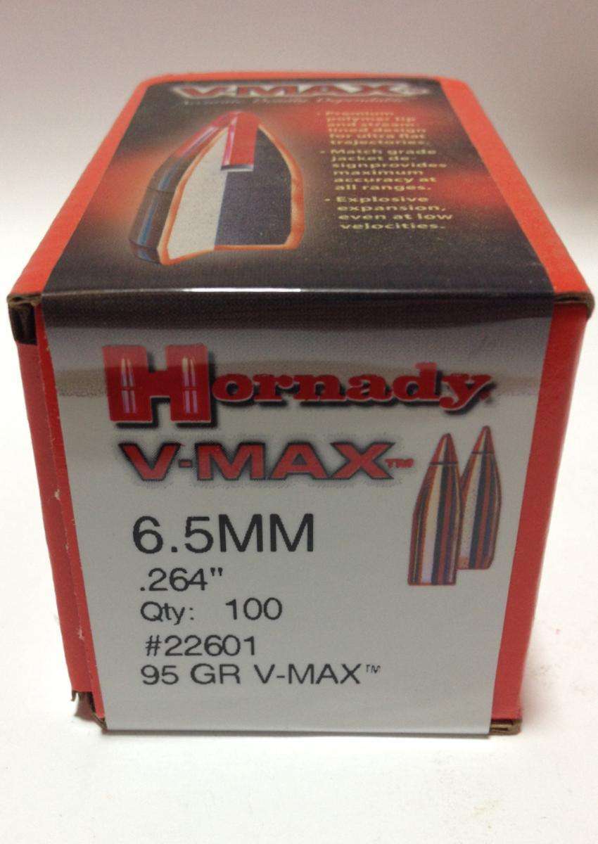 Hornady 6.5 (264) 95gr V-Max  