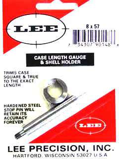 Lee Case Length and Shell Holder 8x57 Mauser