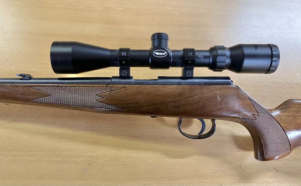 Anschutz .22 Bolt Action Rifle 